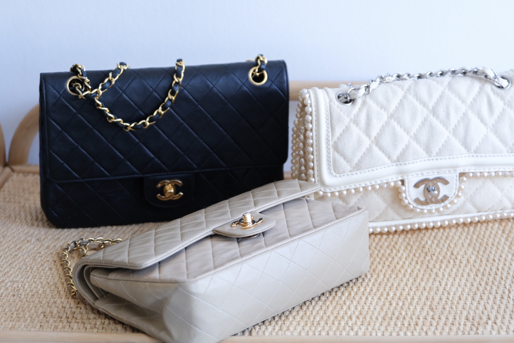 Et håndplukket utvalg vintagevesker fra Chanel